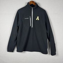 Columbia Fast Trek III Men's L Black 1/2 Zip Fleece