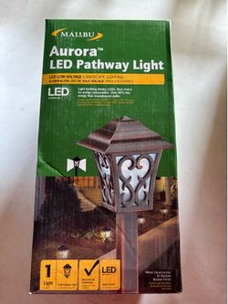 New Outdoor LED pathway lights - set of four