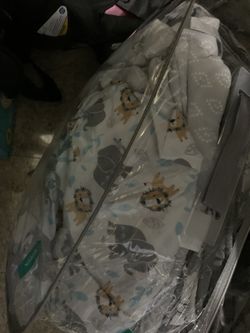 Elephant Crib Bed set