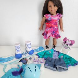 American Girl Doll With Accessories 