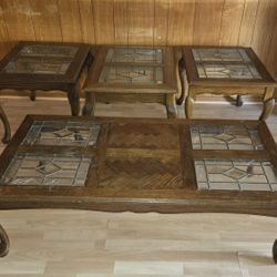 Set Of 4 Side Coffee Tables