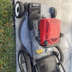 Lawn Mower Craftsman Start Right Up Very Good Condition Front Wheel Drive Self Propelled Work Great 