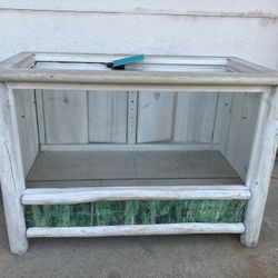 Display cases, wood furniture