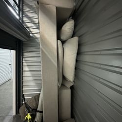 Living Spaces Tan Sectional Couch $800 OBO 