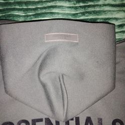 Black brand new essentials hoodies