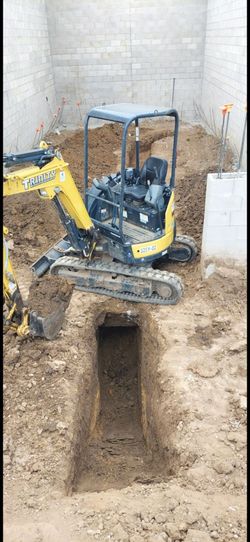 Trenching bodcat excavation