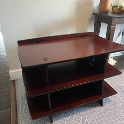 Pier 1, wooden,  TV Stand, small Entertainment center 