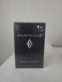 RALPH LAUREN RALPH'S CLUB EAU DE PARFUM for Men, 3.4OZ/100ML,  NEW SEALED BOX