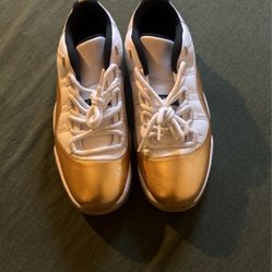 Air Jordan 11 White & Gold
