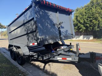 Dump Trailer Color Gray Year 2026 Size 8x10x4