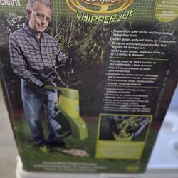 SunJoe 1.5" Wood Chipper NEW IN BOX