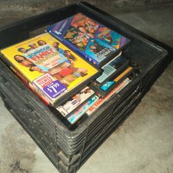 Crate Of Old DVDs 