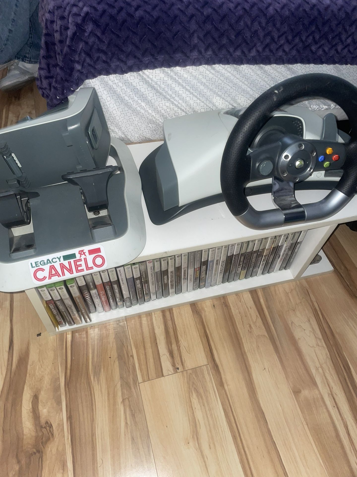 Xbox 360 Original Steering Wheel 