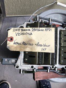 Yamaha outboard HPDI reeds and new replacement reeds