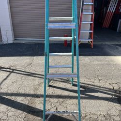 6’, 2 Of The 8’ And One 10’ Ladder. 