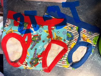 9-Pack Toddler & Boys Underwear Lot - Characters & Basics (Sizes 2T–6)