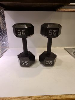 25 POUND WEIGHTS 