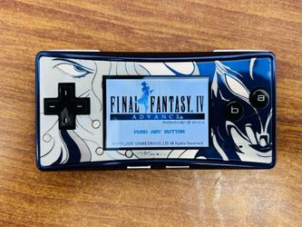 GameBoy Micro - Final Fantasy IV Advance - Complete - $600 - GBA - All Inserts - OEM Charger