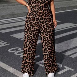 Shein Cheetah Romper 