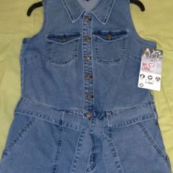 🌷Beautful Jean Jumpsuit/ Linda braga jean.