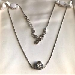 Brighton Fortino Petite Silver-tone Necklace