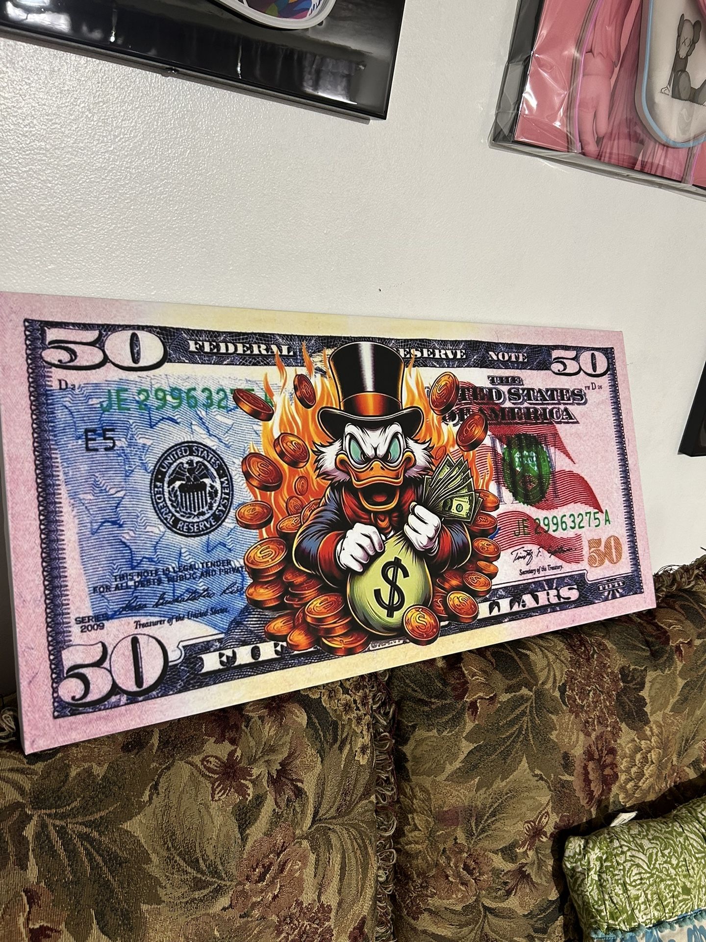 Uncle Scrooge 50 Dollar Bill