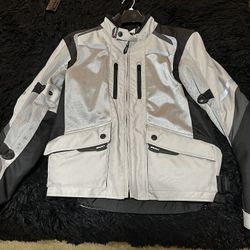 Silver Sedici ADV Marco Mesh Riding Jacket