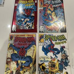 Spider-Man 2099 # 1, 2, 3 & 4 lot of first four issues.  Higher Grade. 1992