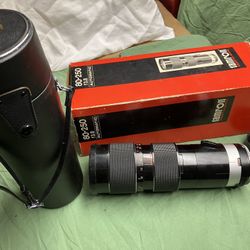 35mm Portrait-telephoto Lens And Camera Stuff