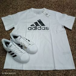 WOMEN'S ADIDAS T SHIRTS BRAND NEW WITH TAGS 