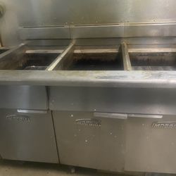 Imperial 3 Compartment Fryer