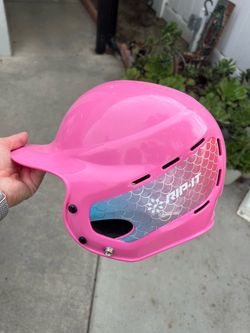 Rip-It Pink Softball Batting Helmet