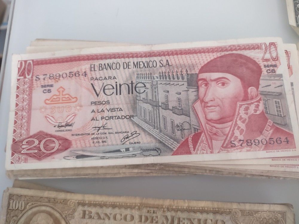 Billetes Mexicanos Antiguos