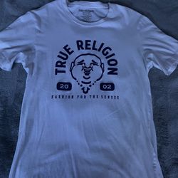 True Religion Shirt (white Blue)