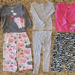 Girls Pajama Sets – Size 2