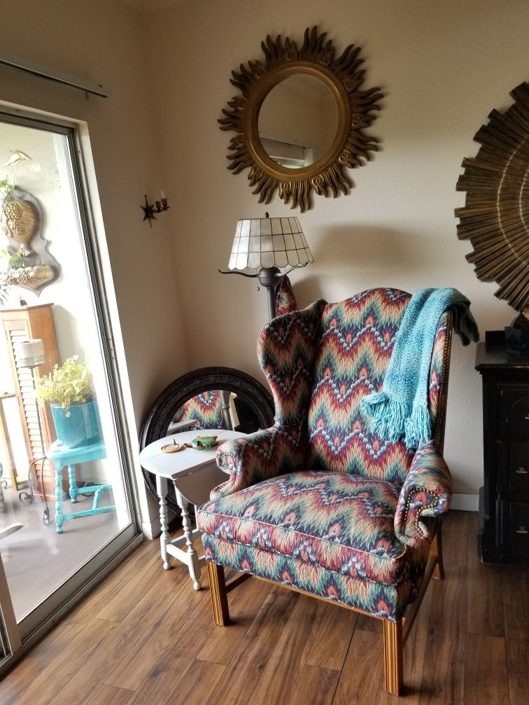 Stunning Sinjer Large Wingback Chair