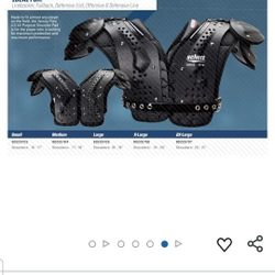 Football Shoulder Pads New