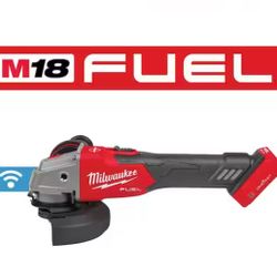 Milwaukee 2883-20 FUEL 5” Braking Grinder with Slide Switch With ONE-KEY