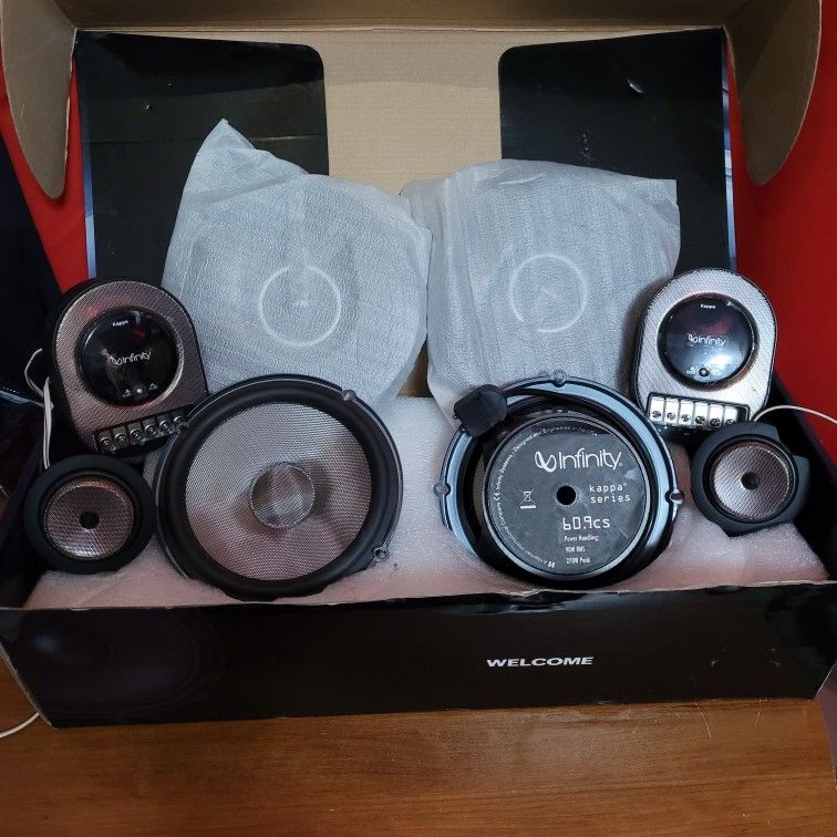6.5" Infinity Kappa Component Car Speaker System