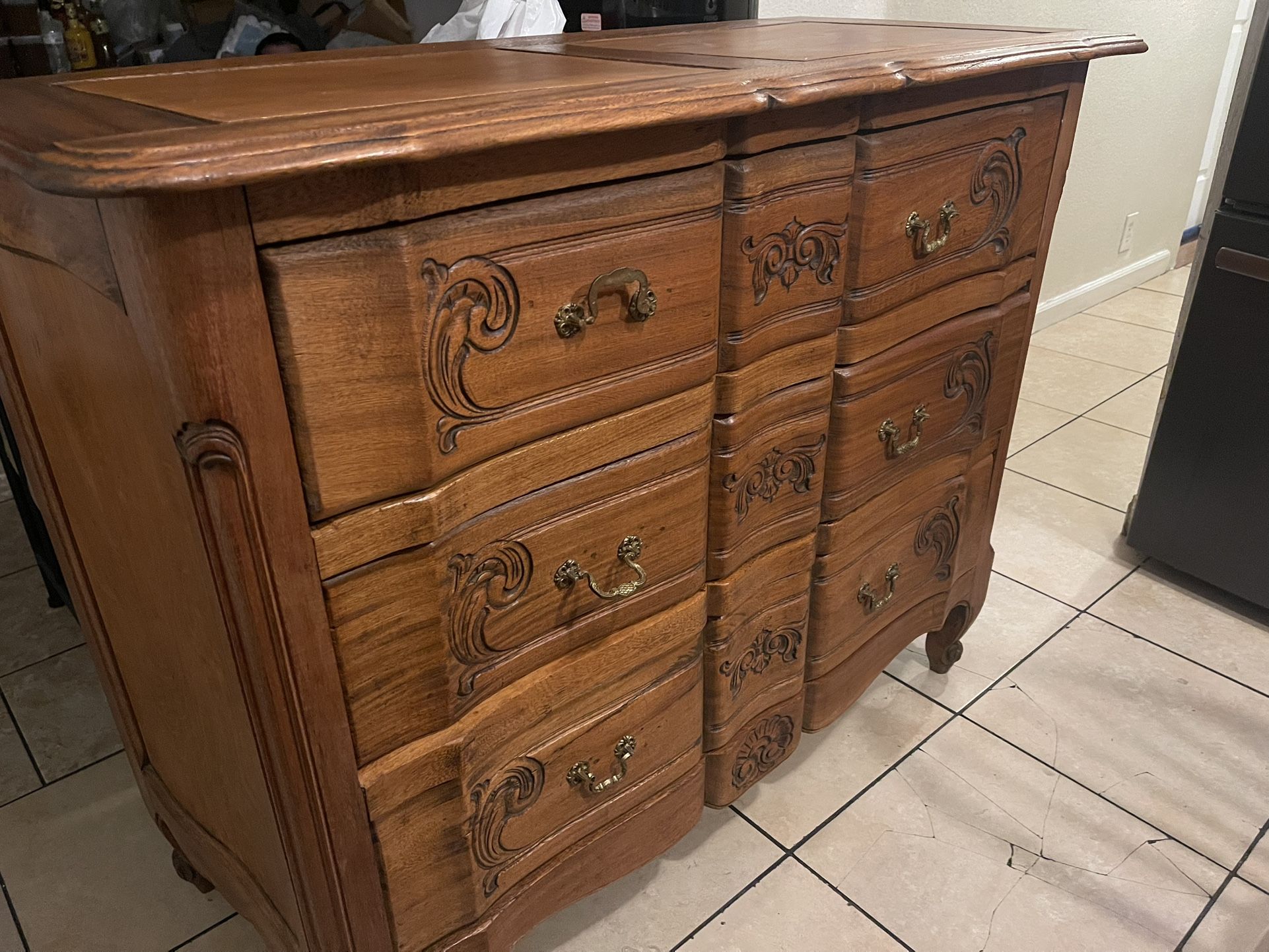 Antique Wooden Dresser 