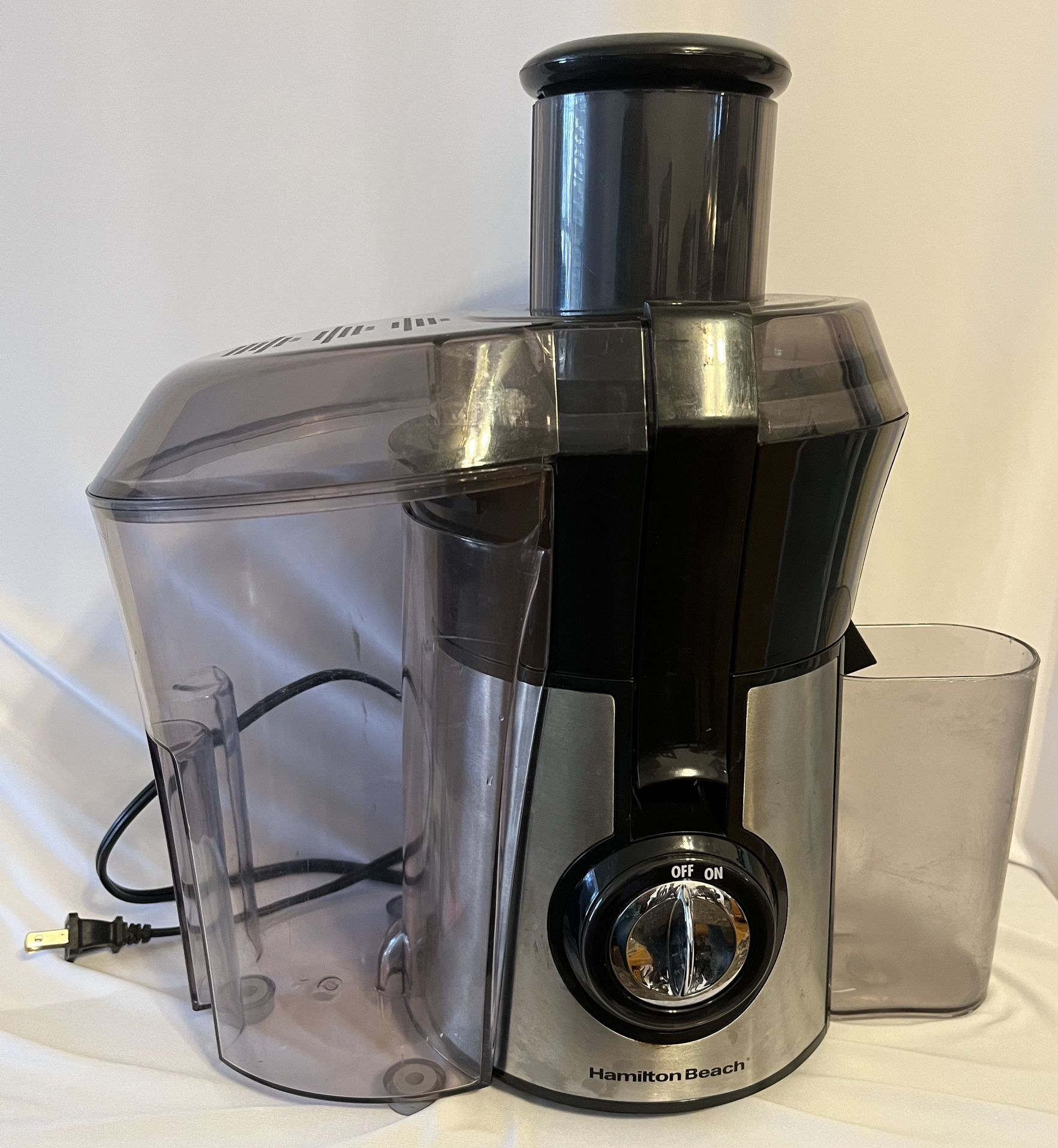 Hamilton Beach Juicer Big Mouth Juice Extractor Stainless Steel Fits