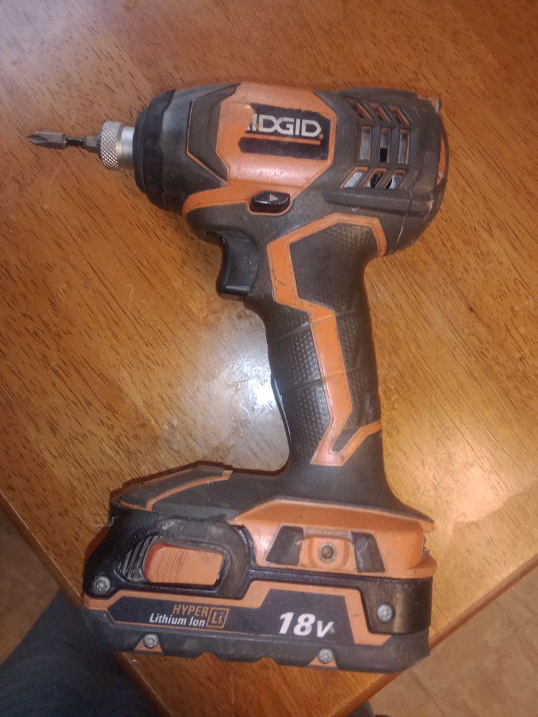 Rigid Impact Drill No Charger 