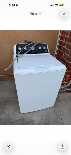 GE washer, and dryer clothes washing