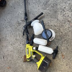 Foam Cannons & Portable Pressure Washer