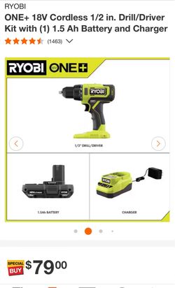 18V RYOBI COMBO TOOL