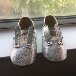 Easter Bunny Silver Shoes
