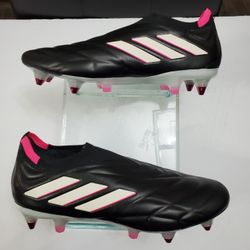 $280 Adidas Copa Pure+ SG Soccer Cleats Black Pink HQ8881 Men Sz 7.5 / WMNS 8.5