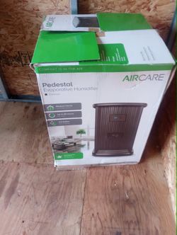 AIRCARE Pedestal Evaporative Humidifier Espresso