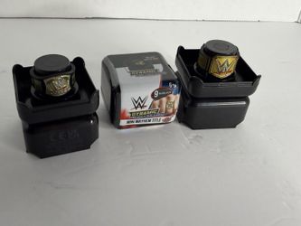 WOW Toys WWE Mini Mayhem Tittle Dynamic Collection 2 Rings And Mystery Champion
