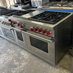 WOLF GAS RANGE 48” 